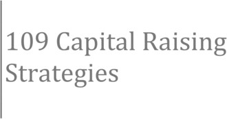 Product picture 109 Capital Raising Strategies